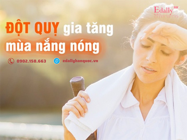 Cảnh báo tình trạng đột quỵ gia tăng màu nắng nóng