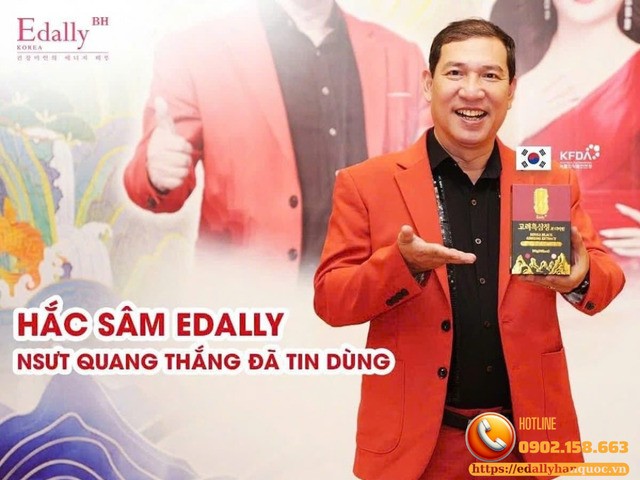 Cao hắc sâm Edally BH Hwa Pyung Sam được NSƯT Quang Thắng tin dùng Cao hắc sâm Edally BH Hwa Pyung Sam được NSƯT Quang Thắng tin dùng