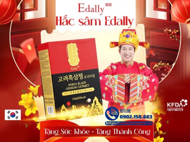 Cao hắc sâm Hàn Quốc Edally Hwa Pyung Sam - Giải pháp vàng cho bệnh nhân động kinh