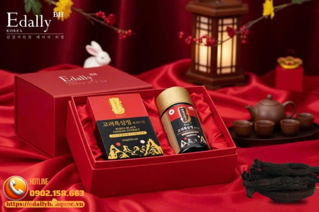 Cao Hắc sâm Hàn Quốc Edally Hwa Pyung Sam - Bí quyết phòng chống rối loạn lo âu và trầm cảm