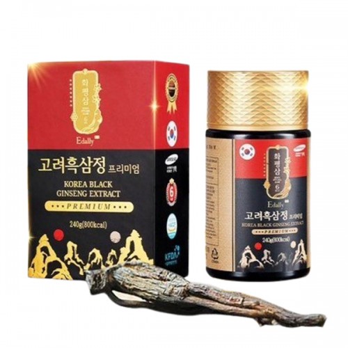 Cao Hắc Sâm Hàn Quốc Edally Hwa Pyung Sam Korea Black Ginseng Extract Premium