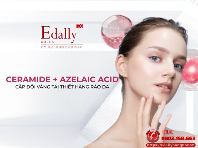 Ceramide + Azelaic Acid: Cặp đôi vàng trong tái thiết hàng rào bảo vệ da da