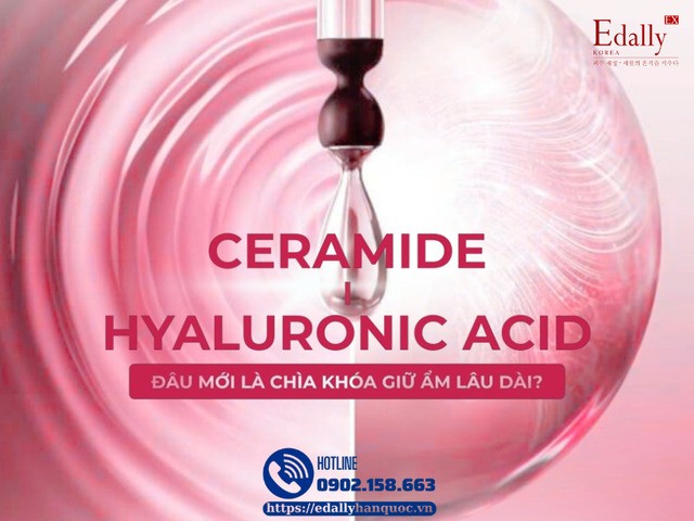Ceramide và Hyaluronic acid: đâu mới là chìa khóa giữ ẩm lâu dài cho làn da?