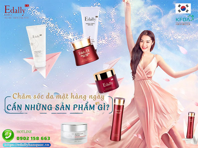 Chăm sóc da vào buổi sáng cần những sản phẩm gì?