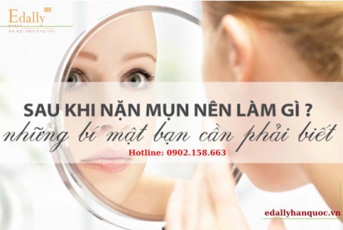 Routine Chăm Sóc Da Sau Nặn Mụn Tại Nhà