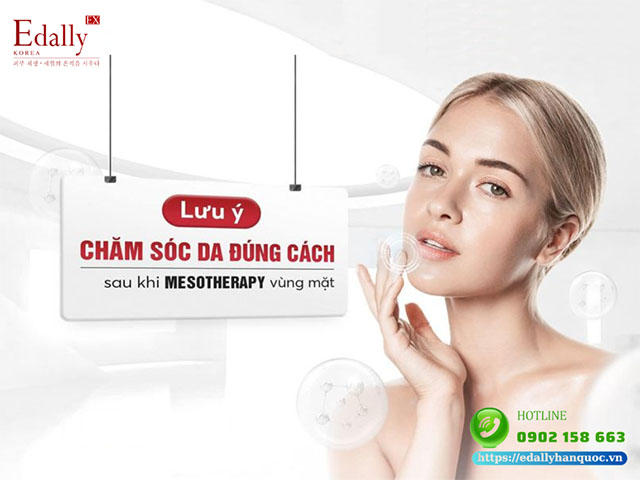 Sau khi tiêm Mesotherapy cần lưu ý những gì?