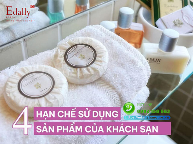 Chăm sóc da vào mùa du lịch oi bức cần hạn chế sử dụng sản phẩm của khách sạn