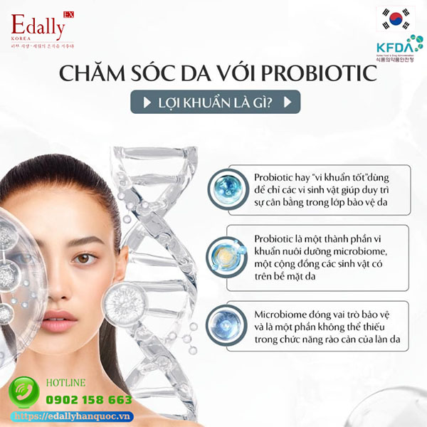 Như thế nào là chăm sóc da với lợi khuẩn probiotics?