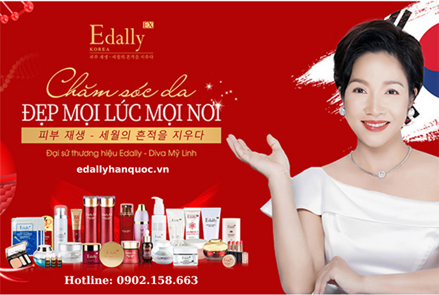 Cách chăm sóc da từ bên ngoài với Mỹ phẩm Edally EX Hàn Quốc