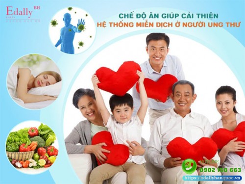 Chế Độ Ăn Giúp Cải Thiện Hệ Thống Miễn Dịch Ở Người Ung Thư