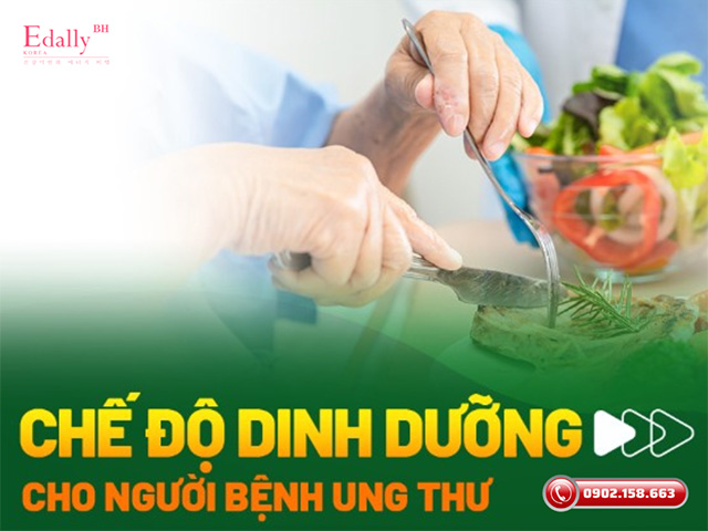 Chế độ dinh dưỡng cho bệnh nhân ung thư như thế nào?