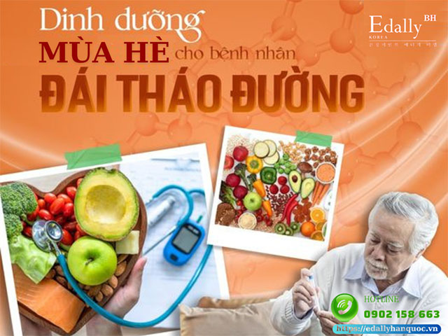 Chế độ dinh dưỡng mùa hè cho người bệnh tiểu đường