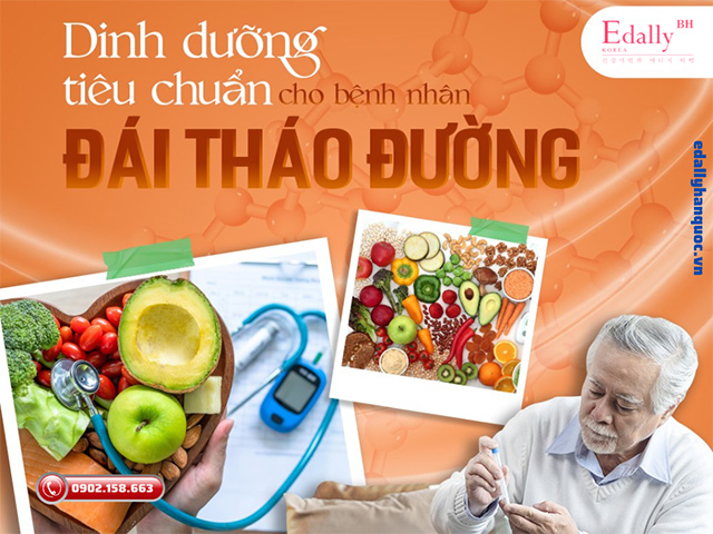 Chế độ dinh dưỡng tiêu chuẩn cho người bệnh tiểu đường