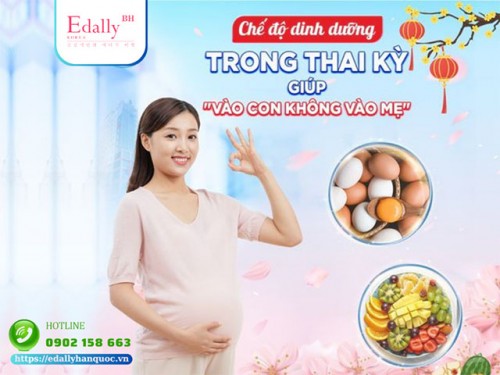 Chế Độ Dinh Dưỡng Trong Thai Kỳ Giúp Vào Con Không Vào Mẹ