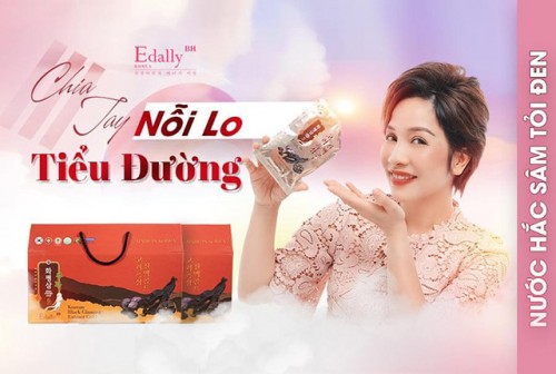 Chia Tay Nỗi Lo Tiểu Đường Với Nước Hắc Sâm Tỏi Đen Edally Hàn Quốc