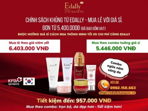 Chính Sách Khủng Từ Mỹ Phẩm Edally EX - Mua Lẻ Với Giá Sỉ