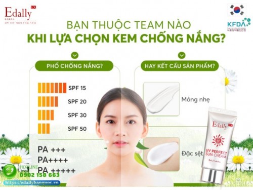 Nên Chọn Phổ Chống Nắng Hay Kết Cấu Sản Phẩm Kem Chống Nắng?