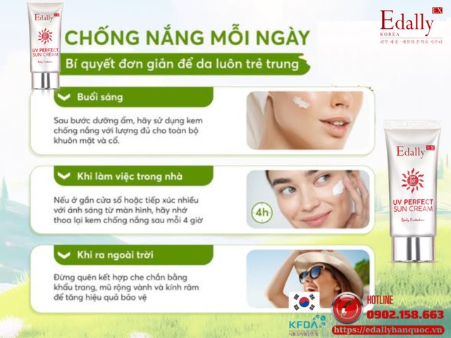 Chống nắng mỗi ngày là bí quyết đơn giản để làn da luôn trẻ trung