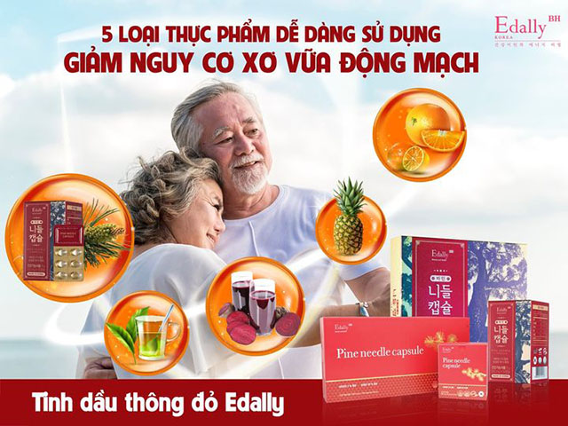 5 Loại Thực Phẩm Giúp Giảm Nguy Cơ Xơ Vữa Động Mạch