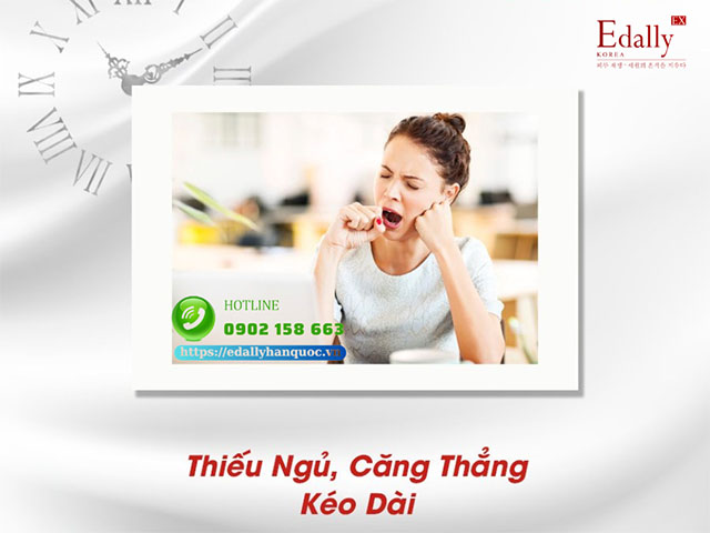 Thiếu ngủ và căng thẳng kéo dài khiến chúng ta lão hóa sớm do