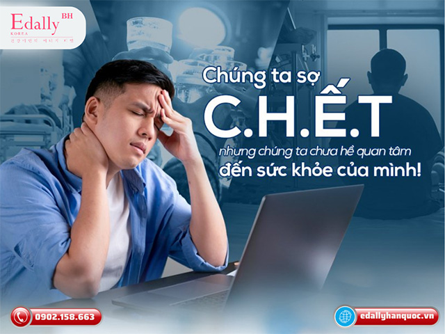 Chúng ta sợ chết nhưng chúng ta chưa hề quan tâm đến sức khỏe của mình