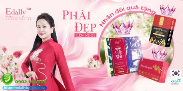 Chương trình khuyến mại 20/10/2024 ngành hàng Thực phẩm bảo vệ sức khỏe Edally BH Hàn Quốc