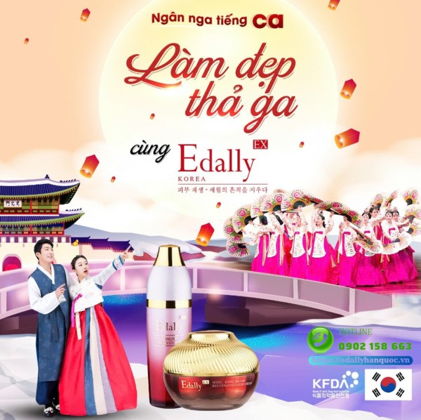 Chương trình khuyến mại quà tặng tháng 9/2024 ngành hàng Mỹ phẩm cao cấp Edally EX Hàn Quốc