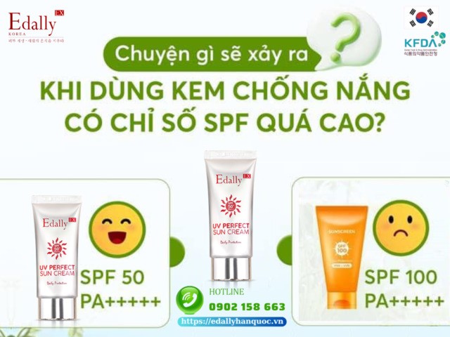 Chuyện gì sẽ xảy ra khi bạn dùng kem chống nắng có chỉ số SPF quá cao?