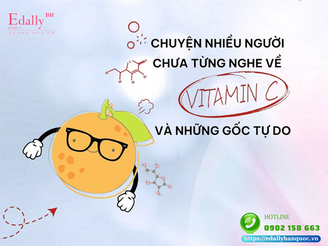 Chuyện nhiều người chưa biết về vitamin C và những gốc tự do