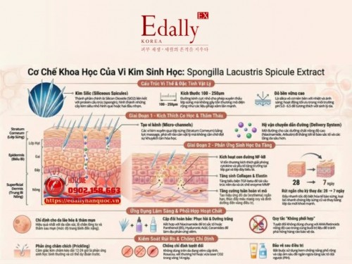 Spongilla Lacustris Spicule Extract: Hoạt Chất Nổi Bật Đáng Chú Ý Trong Da Liễu 