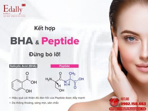 Kết Hợp BHA Và Peptide Trong Quy Trình Chăm Sóc Da