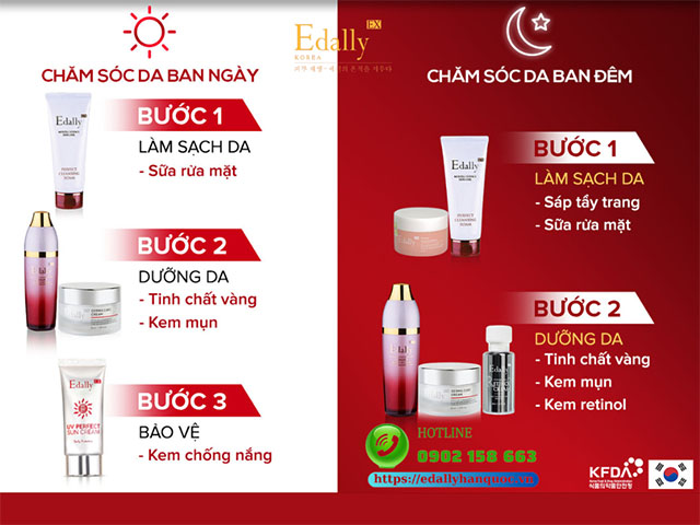 Combo 2 chăm sóc da mặt bị tổn thương