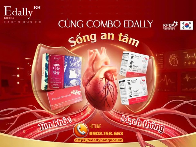 Combo Edally - Đẩy lùi nguy cơ Hội chứng vành cấp (ACS)
