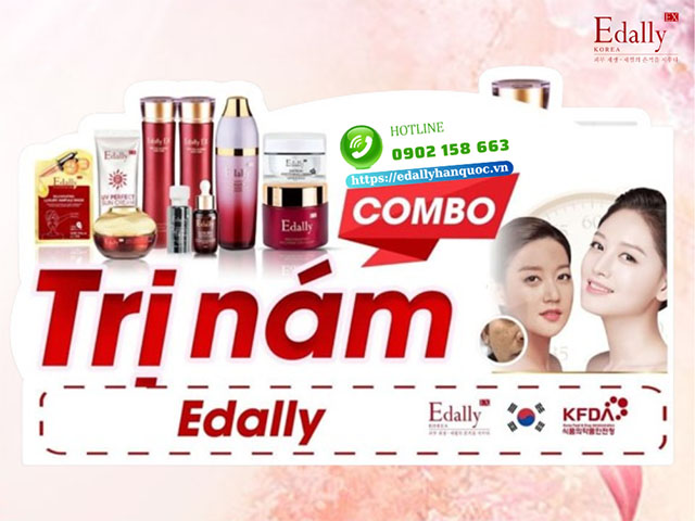 Combo skincare chăm sóc và điều trị da sạm màu, nám, tàn nhang