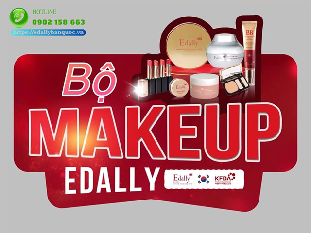 RoutineSkincare makeup và dưỡng da mặt cho nữ Edally EX
