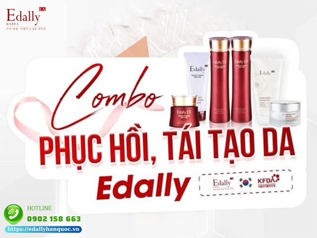 Combo tái tạo phục hồi cấu trúc làn da gặp tổn thương