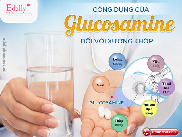 Công dụng của Glucosamine đối với các bệnh lý về xương khớp