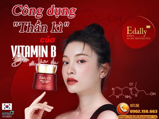 Công dụng thần kỳ của Vitamin B đối với làn da