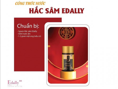 Hướng Dẫn Cách Sử Dụng Cao Hắc Sâm Hwa Pyung Sam Edally Hàn Quốc