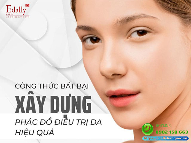 Công thức bất bại xây dựng phác đồ điều trị da hiệu quả của Mỹ phẩm Edally EX