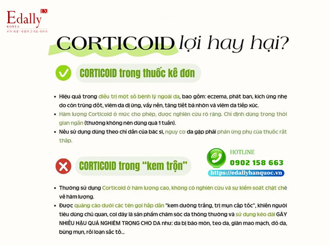 Corticoid có lợi hay là có hại?