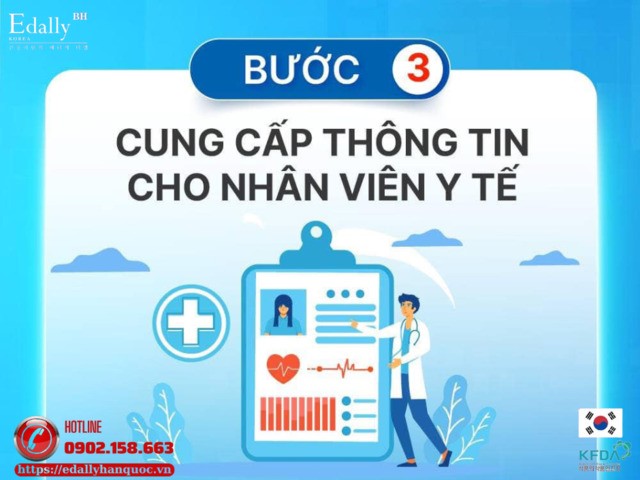 Cung cấp thông tin về tình trạng của người bệnh bị đột quỵ cho nhân viên y tế