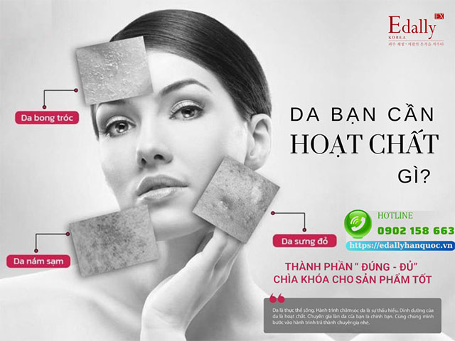 Thành phần hoạt chất đúng đủ - Chìa khóa cho sản phẩm tốt cho da