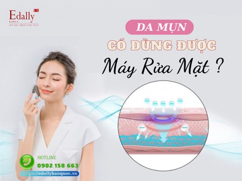 Da Mụn Có Nên Dùng Máy Rửa Mặt Hay Không?