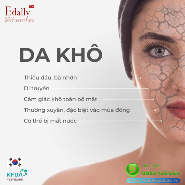 Đặc điểm của da khô