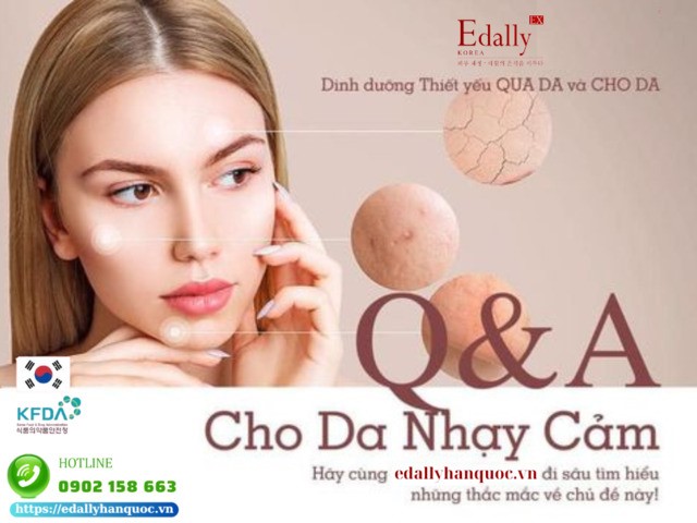 Da nhạy cảm và những điều cần biết để chăm sóc, phục hồi hiệu quả