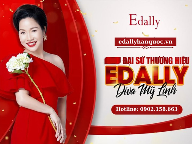 Diva Mỹ Linh - Đại sứ thương hiệu Edally