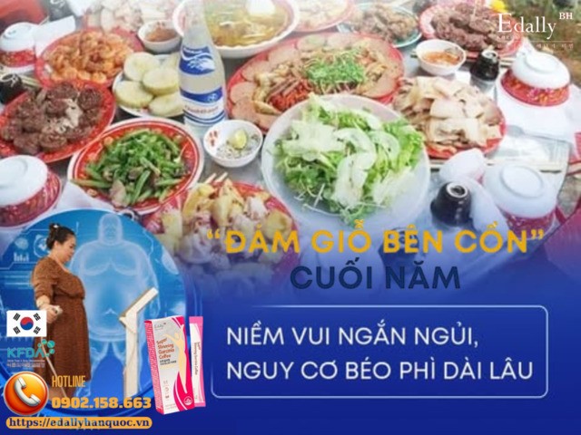 Đám giỗ bên cồn những ngày cuối năm - Niềm vui ngắn ngủi, nguy cơ béo phì dài lâu