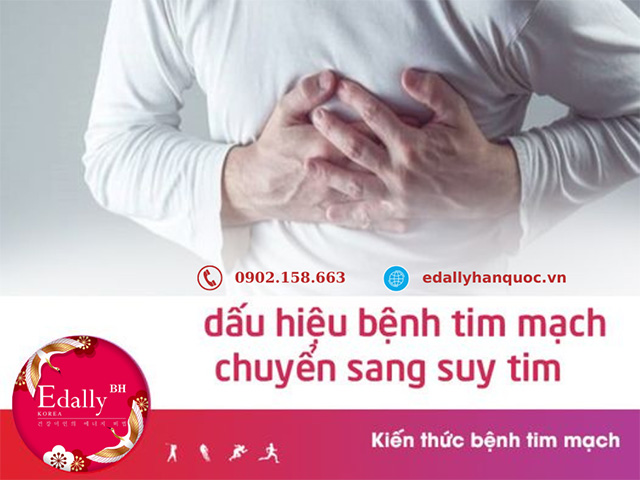 Những dấu hiệu nhận biết bệnh tim mạch chuyển sang suy tim