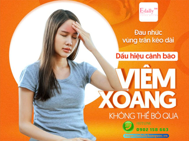 Đau nhức vùng trán kéo dài chính là dấu hiệu của bệnh viêm xoang không thể bỏ qua